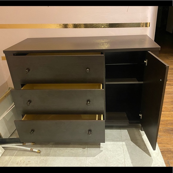 Commode, Tirroir, Drawers, Wooden, Brown, Bois - Picture 5 of 5